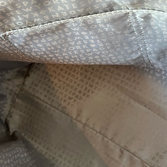 Kate Spade Gray Tote with Owl Accent